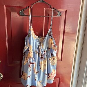 Floral flowy  tank top